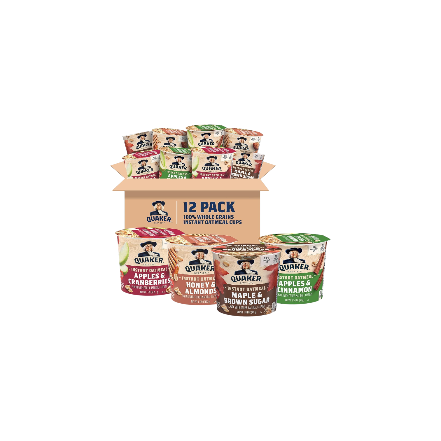 MUSH Instant Oatmeal Express Cups